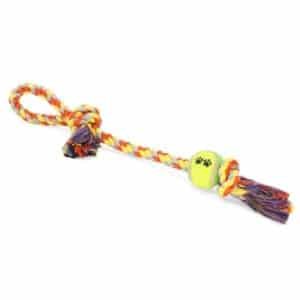 Dog Toy Rope & Dental Floss with Ball