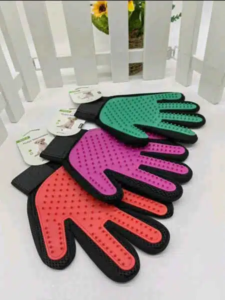 Handschuhe zur Entfernung von Tierhaaren – Bild 3