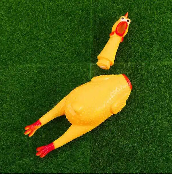 Schreiendes Huhn Spielzeug – Bild 2
