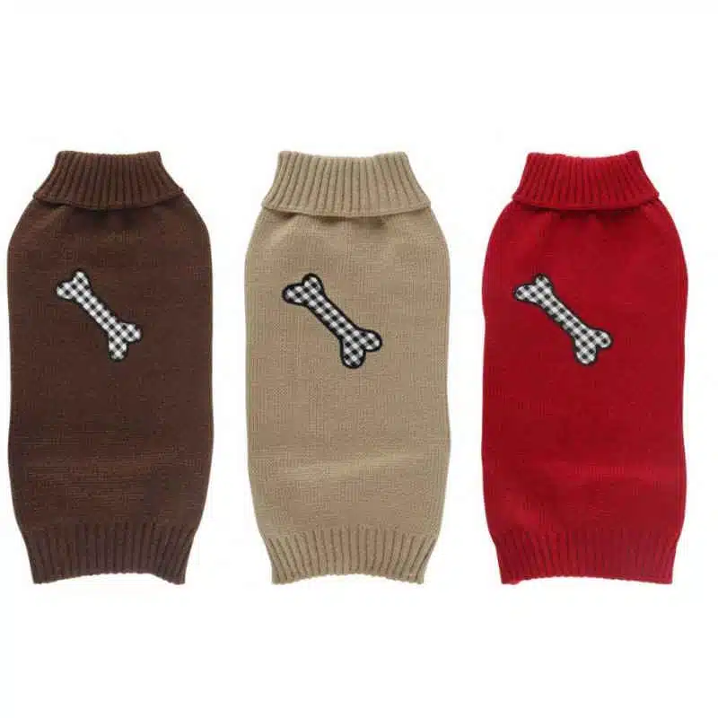 Robe-chandail pour chien Nunbell